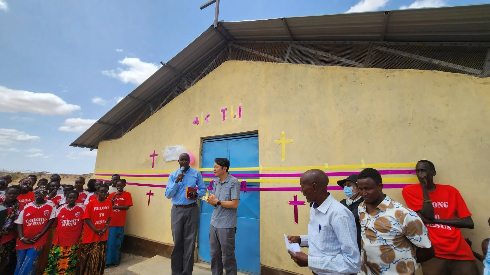 Outside Longumo Church